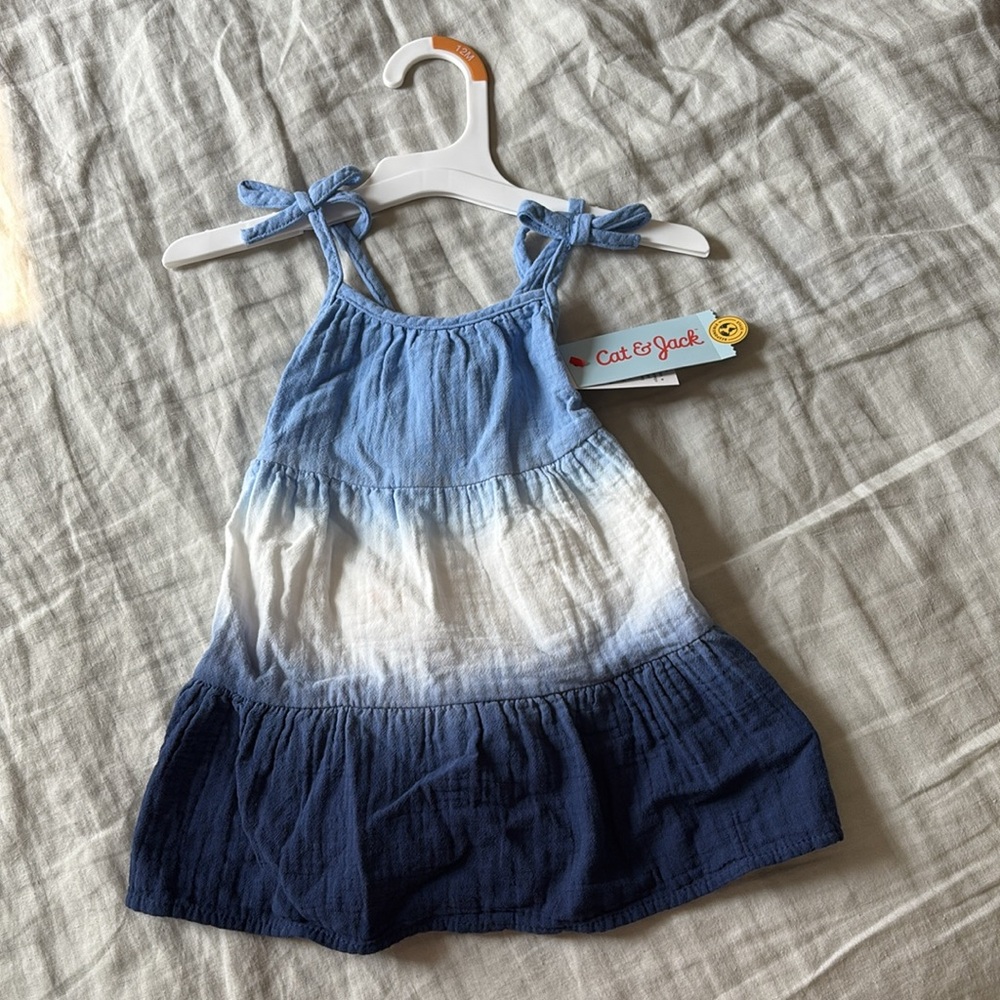 NWT 5pc Cat and Jack Baby Girl Clothes Bundle Size 12 months - Picture 5 of 6